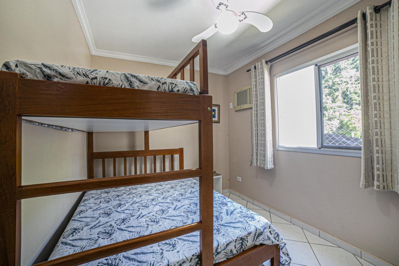 Apto 22E Ar Condicionado E Ventilador, 2 Quartos, Churrasqueira, Elevador E Piscina Ubatuba Exteriér fotografie